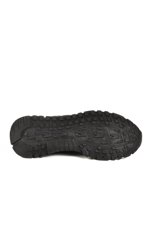 حذاء رياضي للجنسين من نانس 6006 G، أسود، خفيف الوزن ومرن برباط