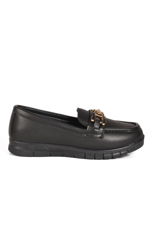 حذاء نسائي كاجوال خفيف الوزن باللون الأسود 252 Z