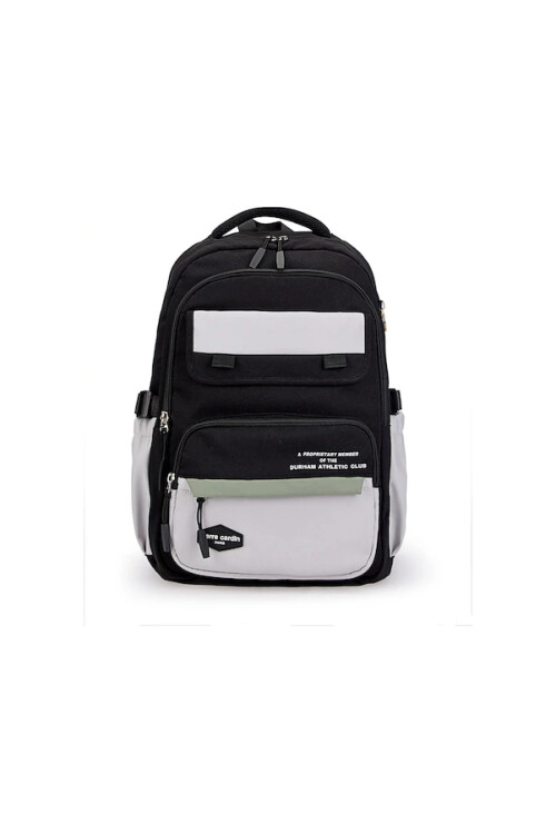 Black Unisex Backpack 07PCT185-S