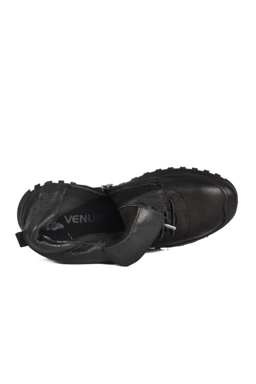 Black Mink Nubuck Genuine Leather Womens Boots 2413554K Z