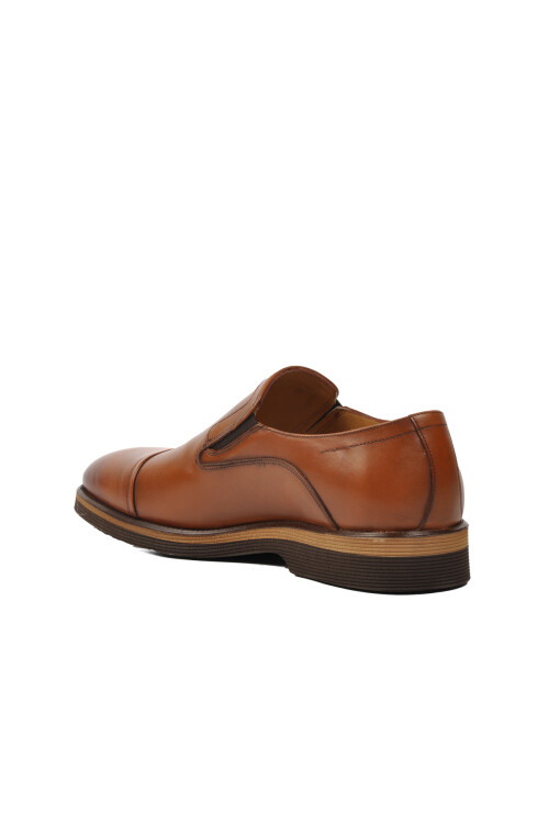 Tan Genuine Leather Mens Classic Shoes 2984 M