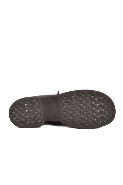 Tan Genuine Leather Womens Casual Shoes 2553801K Z