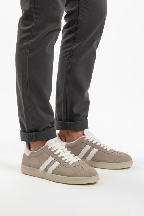 Mink Lace-Up Lightweight Mens Sneakers 102 24155 Kamiq M