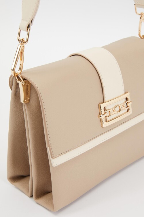 LevidorMink-Cream Women's Shoulder Bag 930219 Bag