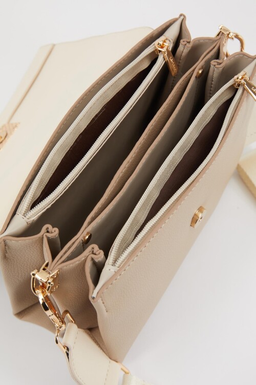 LevidorMink-Cream Women's Shoulder Bag 930219 Bag