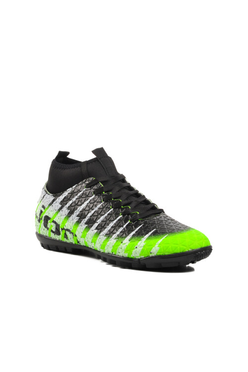Green-Black Men's Astroturf Shoes 1453 M Astroturf