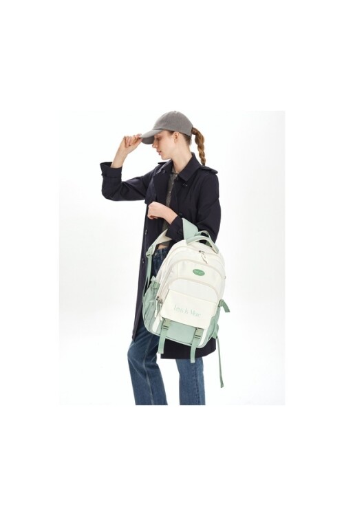 Green Unisex Backpack 07PCT120-S