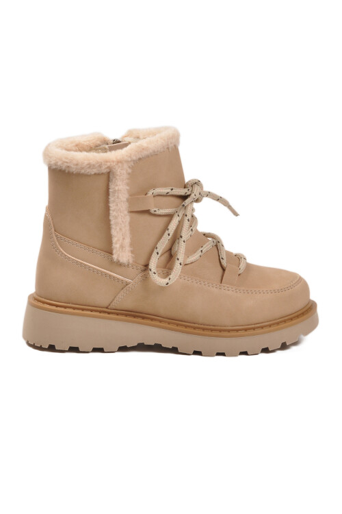 Bej İçi Polarlı Kaymaz Kız Çocuk Bot Lina F