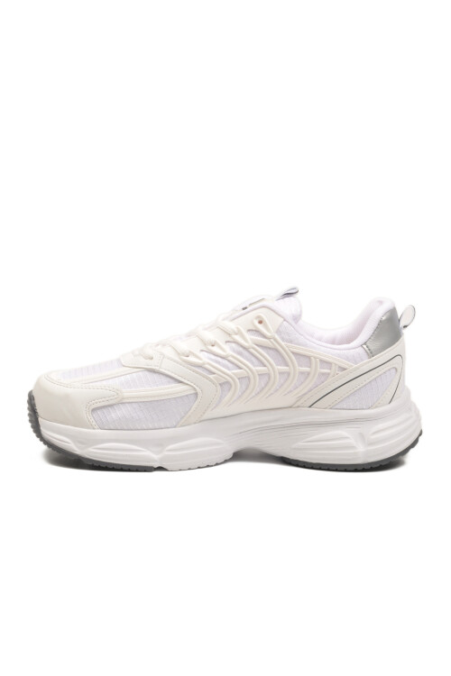 Beyaz Hafif Esnek Bağcıklı Erkek Spor Ayakkabı 2392 M