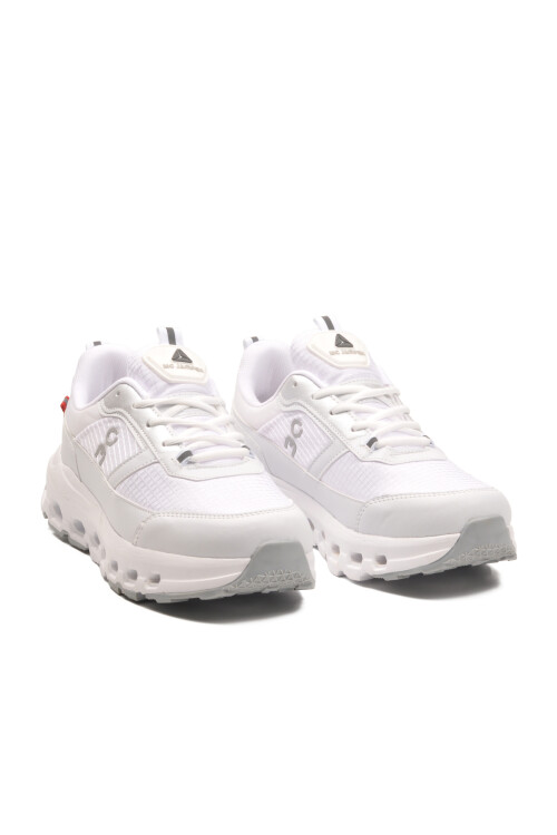 Beyaz Memory Foam Hafif Esnek Bağcıklı Erkek Sneaker 2394 M