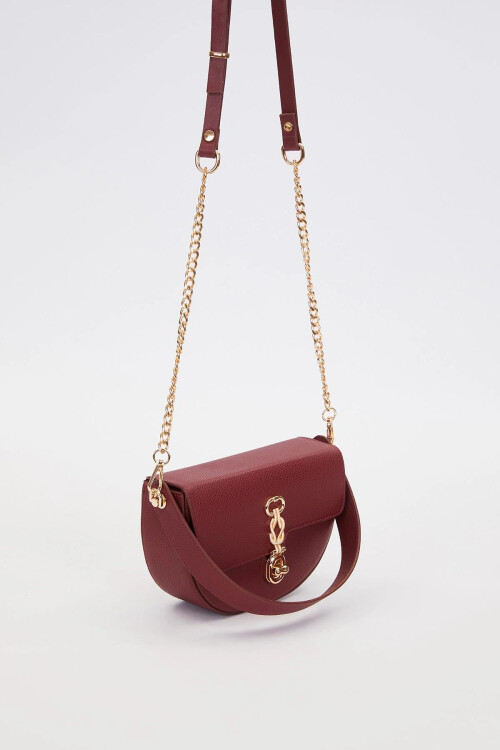 Bordo Kadın El ve Omuz Çantası 930930