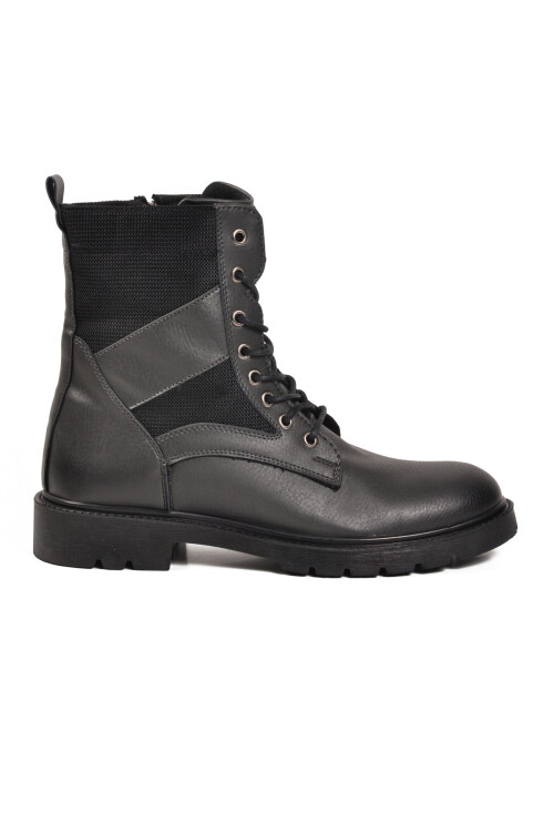 Füme İçi Polarlı Kaymaz Taban Uzun Erkek Bot 756 M