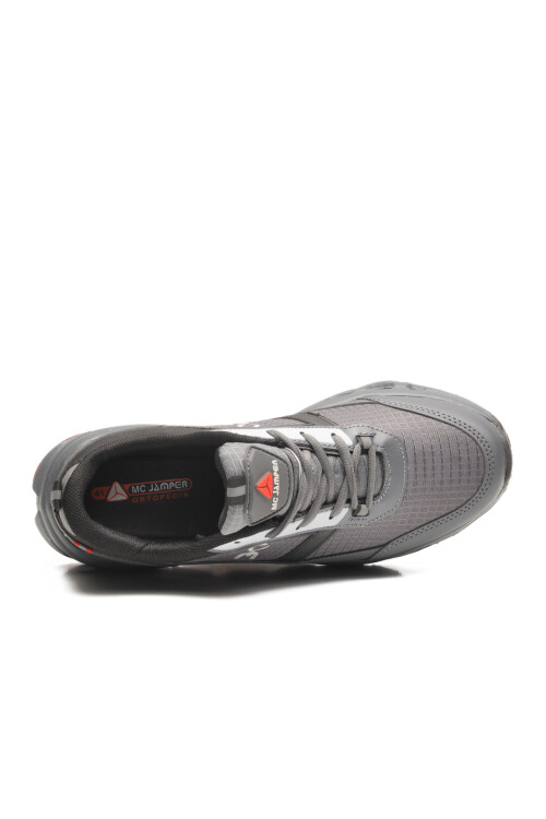 Füme Memory Foam Hafif Esnek Bağcıklı Erkek Sneaker 2394 M