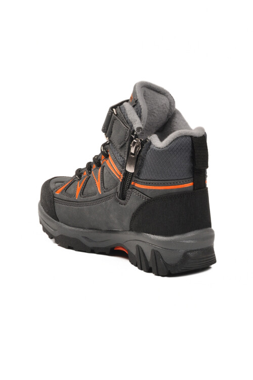 Füme Turuncu Polarlı Kaymaz Taban Çocuk Outdoor Bot 2301 P