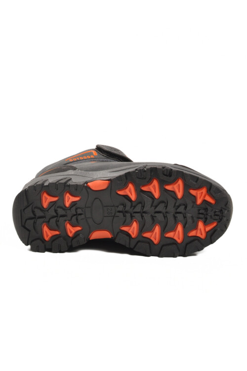 Füme Turuncu Polarlı Kaymaz Taban Çocuk Outdoor Bot 2301 P