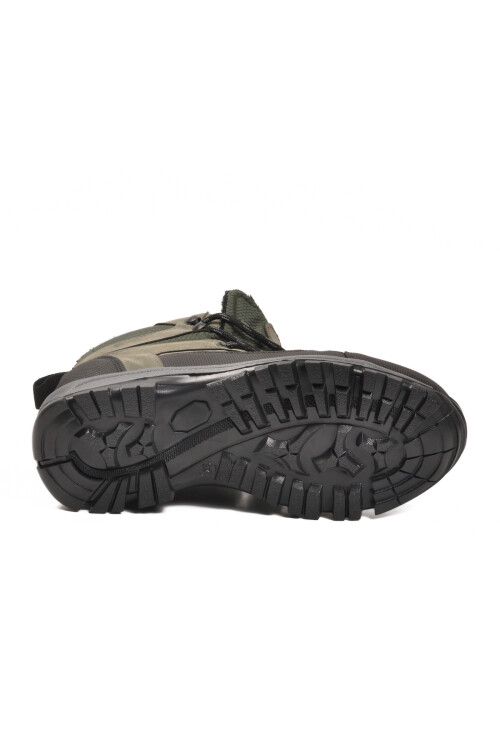 Haki İçi Kürklü Soğuğa Dirençli Kaymaz Taban Unisex Outdoor Bot 980 G