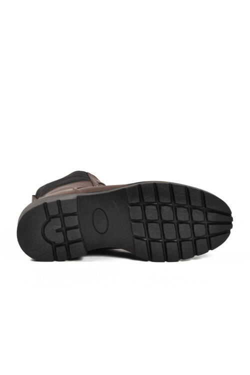 Kahve İçi Polarlı Kaymaz Taban Uzun Erkek Bot 756 M