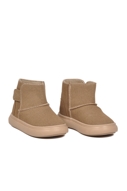 Kum Süet Cırtlı Bilek Boy Bebek Bot 823760 B