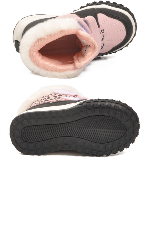 Pudra Cırtlı Kaymaz Taban Kız Çocuk Bot Shade B