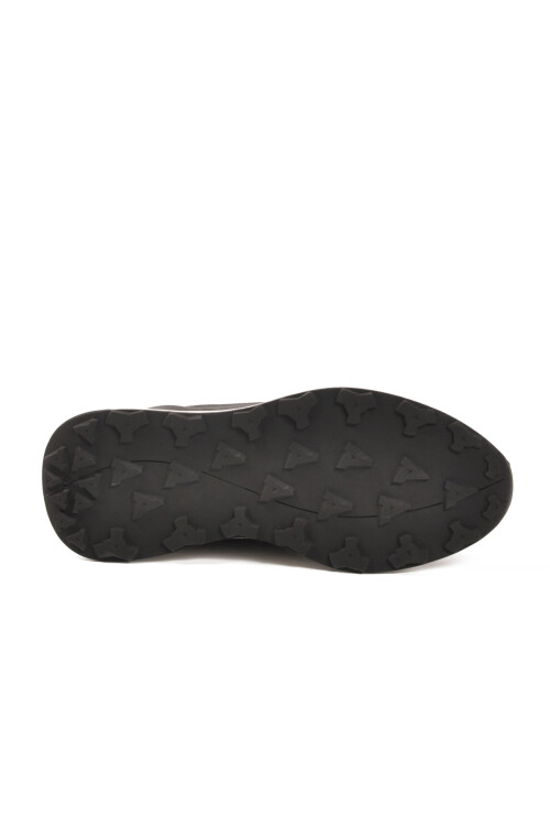 Siyah Hakiki Deri Erkek Casual Ayakkabı 1003 M