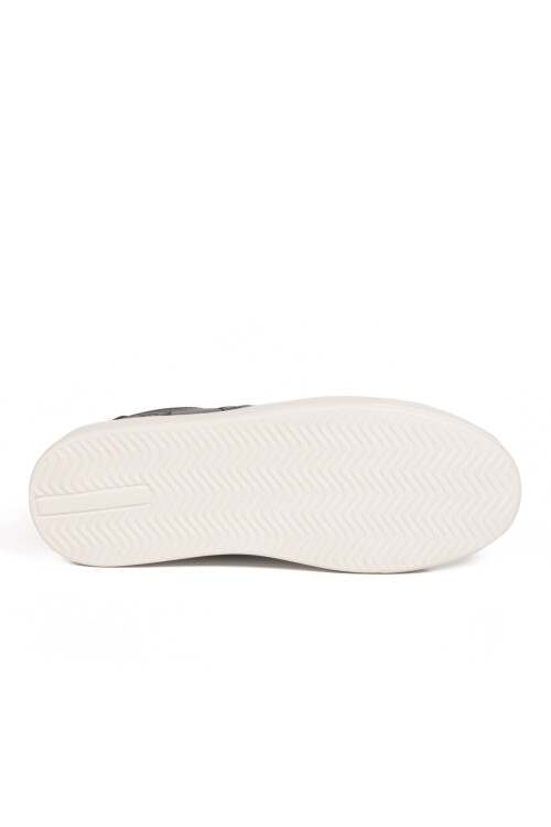 Siyah Hakiki Deri Erkek Casual Ayakkabı 751023 M