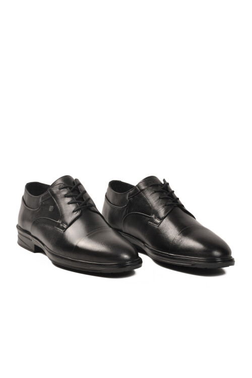 Siyah Hakiki Deri Erkek Casual Ayakkabı M513 M