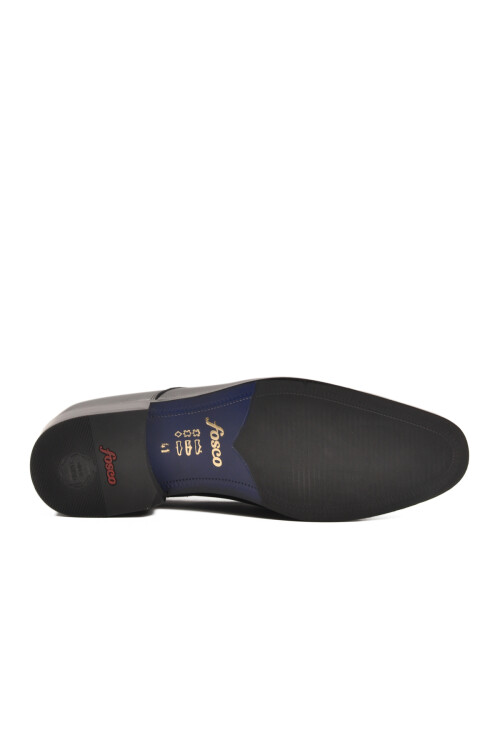 Siyah Hakiki Deri Erkek Klasik Ayakkabı 3265 M