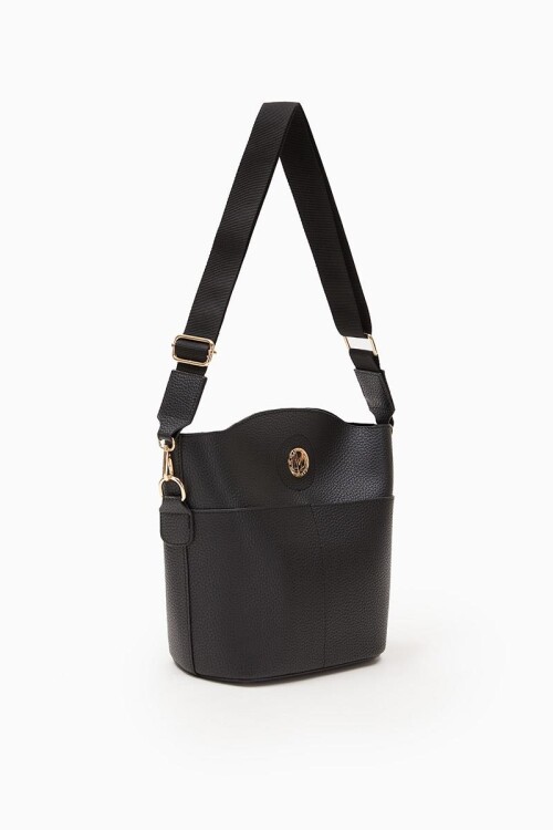 Siyah İçi Yavrulu Kadın Omuz Çantası 930105