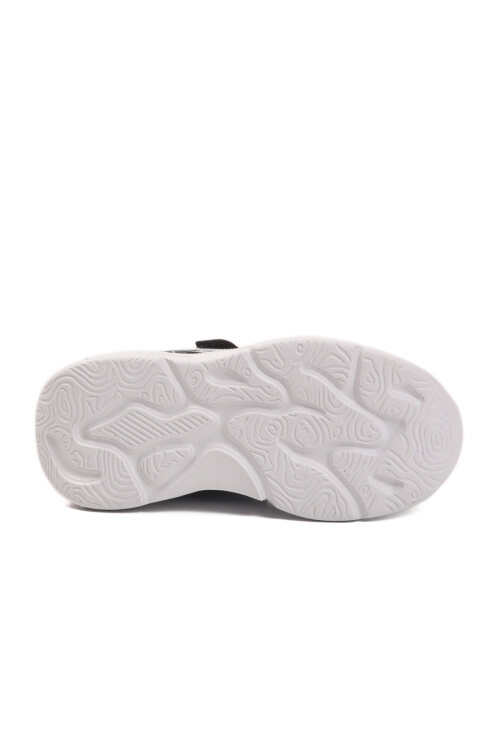 Siyah Kırmızı Cırtlı Hafif Esnek Unisex Çocuk Spor Ayakkabı Kelsy P