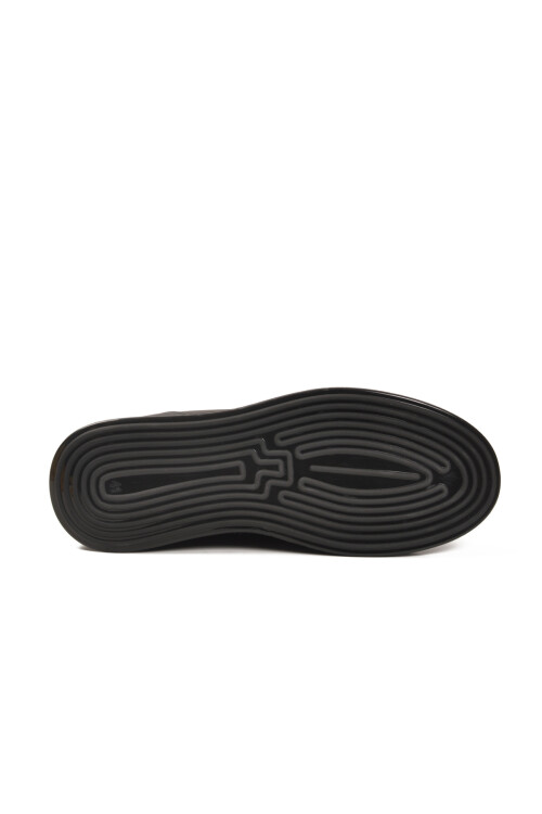 Siyah Mat Nubuk Hakiki Deri Erkek Casual Ayakkabı 1165 M