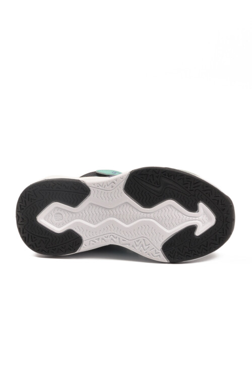 Siyah Cırtlı Hafif Esnek Erkek Çocuk Spor Ayakkabı 161-T5411102 F