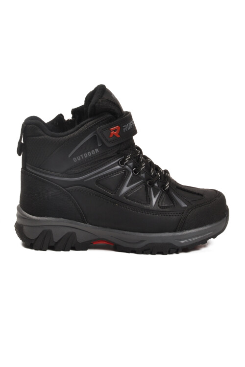 Siyah Polarlı Kaymaz Çocuk Outdoor Bot 2301 F