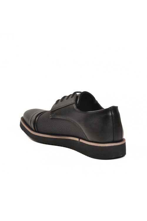 Siyah Bağcıklı Erkek Casual Ayakkabı 481 M