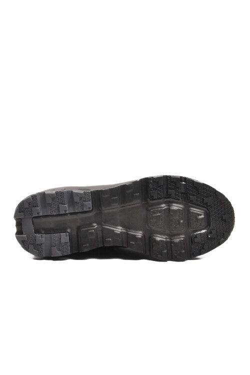 Siyah Memory Foam Hafif Esnek Bağcıklı Erkek Sneaker 2394 M