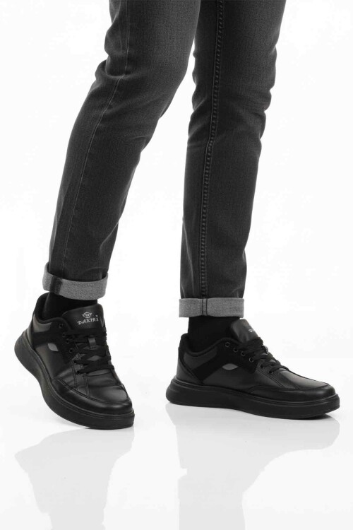 Siyah Bağcıklı Erkek Casual Ayakkabı 508 M