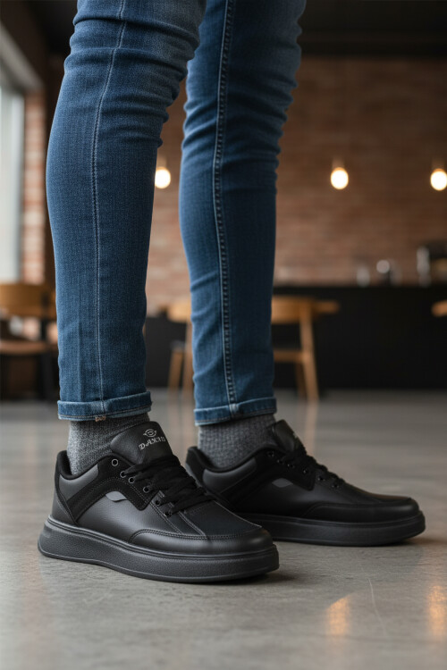 Siyah Bağcıklı Erkek Casual Ayakkabı 508 M