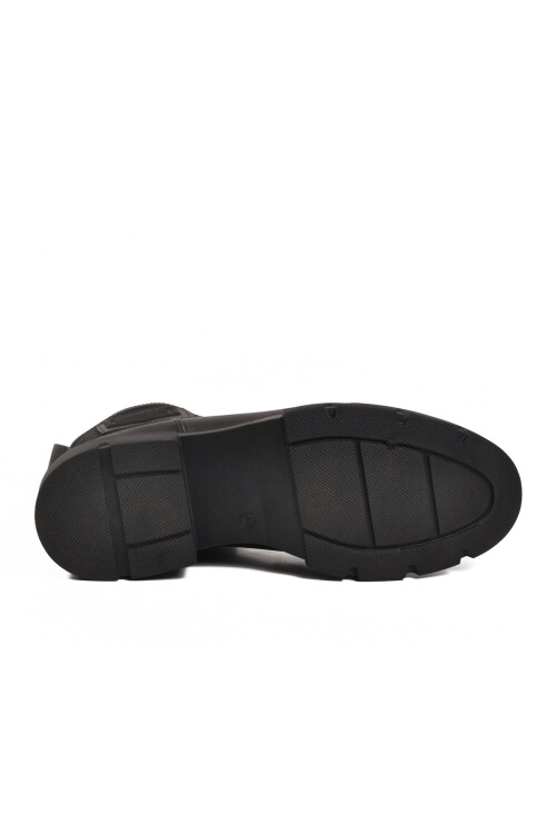 Siyah Bağcıklı Polarlı Kaymaz Taban Erkek Bot 638 M