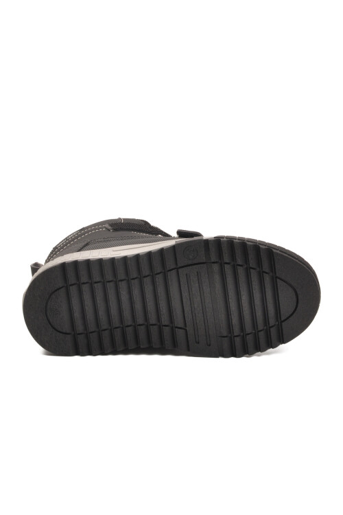 Siyah Su İtici Cırtlı Kaymaz Taban Unisex Çocuk Bot Oscar F