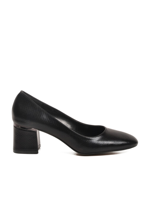 Siyah Kadın Topuklu Ayakkabı 357184 Z