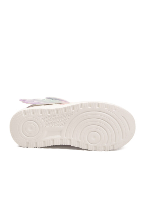 Somon Cırtlı Hafif Bilek Boy Kız Çocuk Spor Ayakkabı Helen F