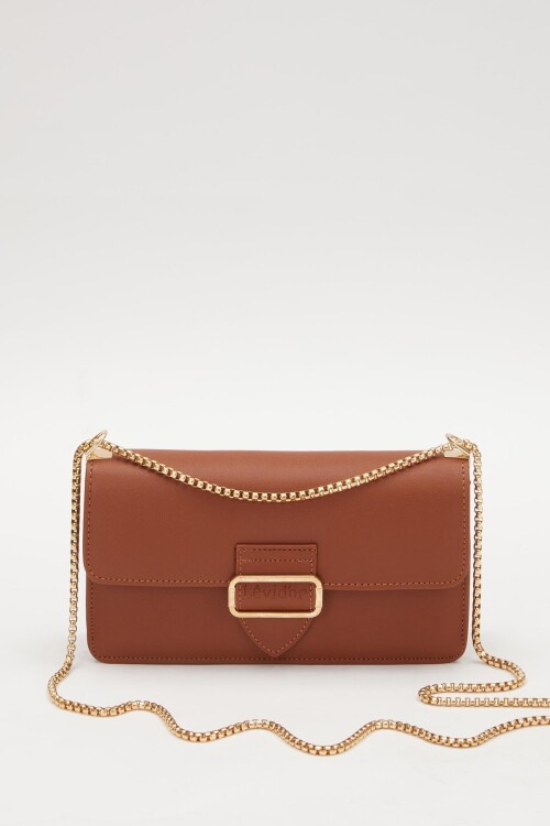 حقيبة يد وكتف نسائية باللون البني 930191