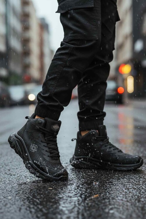 Tekstil Siyah Su Geçirmez Unisex Outdoor Bot G2018 G