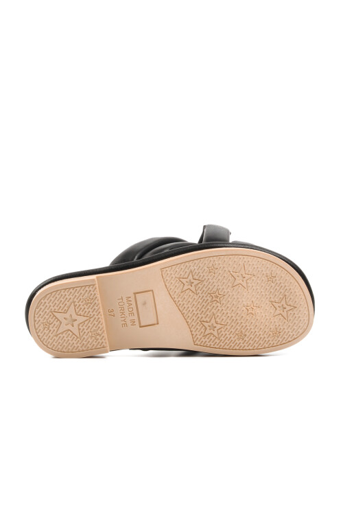 Siyah-Siyah  Kadın Terlik Soldoy 15 Z