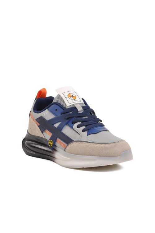 Gray Mens Sneakers 152-17202 M