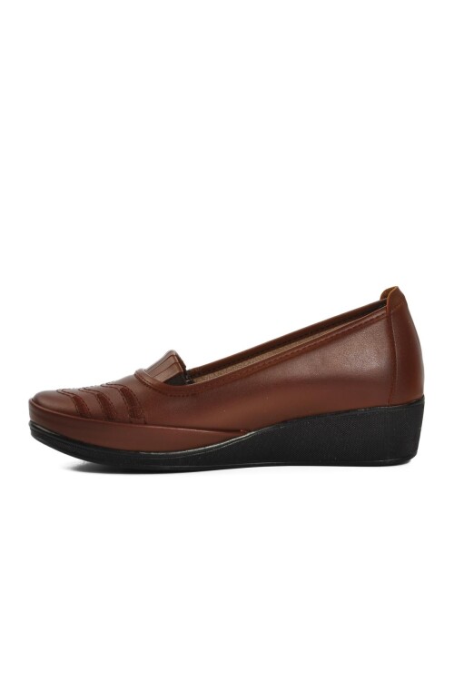 Taba İçi Deri Anatomik Kadın Casual Ayakkabı 176 Z