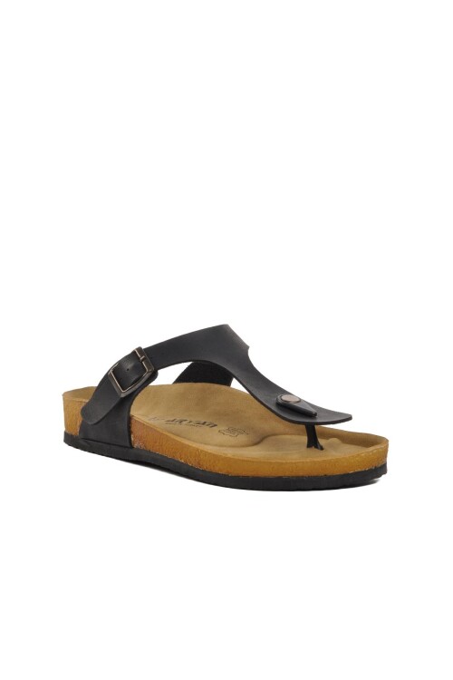 AyakmodSiyah  Kadın Terlik 20-166 Z