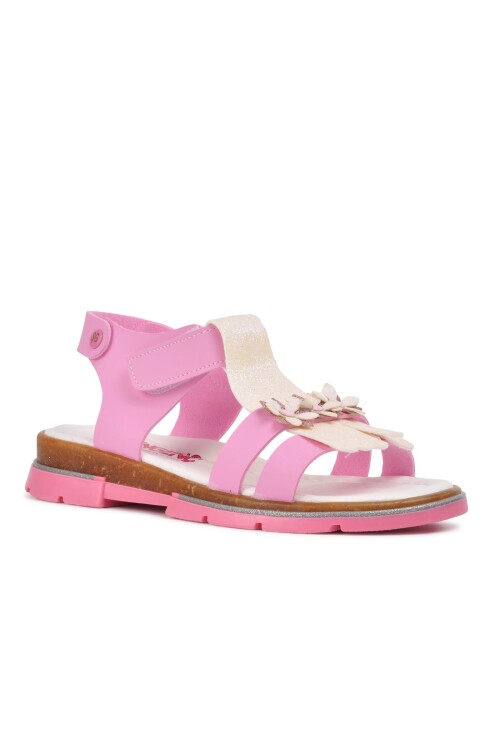 Pink Sedef Orthopedic Girls Sandals 210104 C
