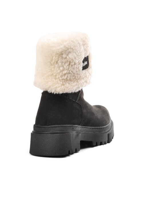 Siyah Süet  Kadın Bot 2167 Z