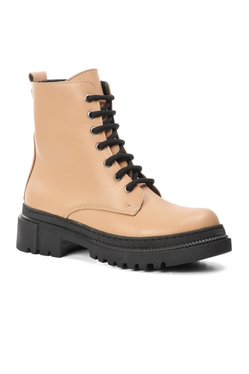 AyakmodNude Skin Non-Slip Sole Women's Boots 220201 Z