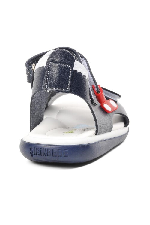 Lacivert Ortopedik Erkek Çocuk Sandalet 22Y05 B